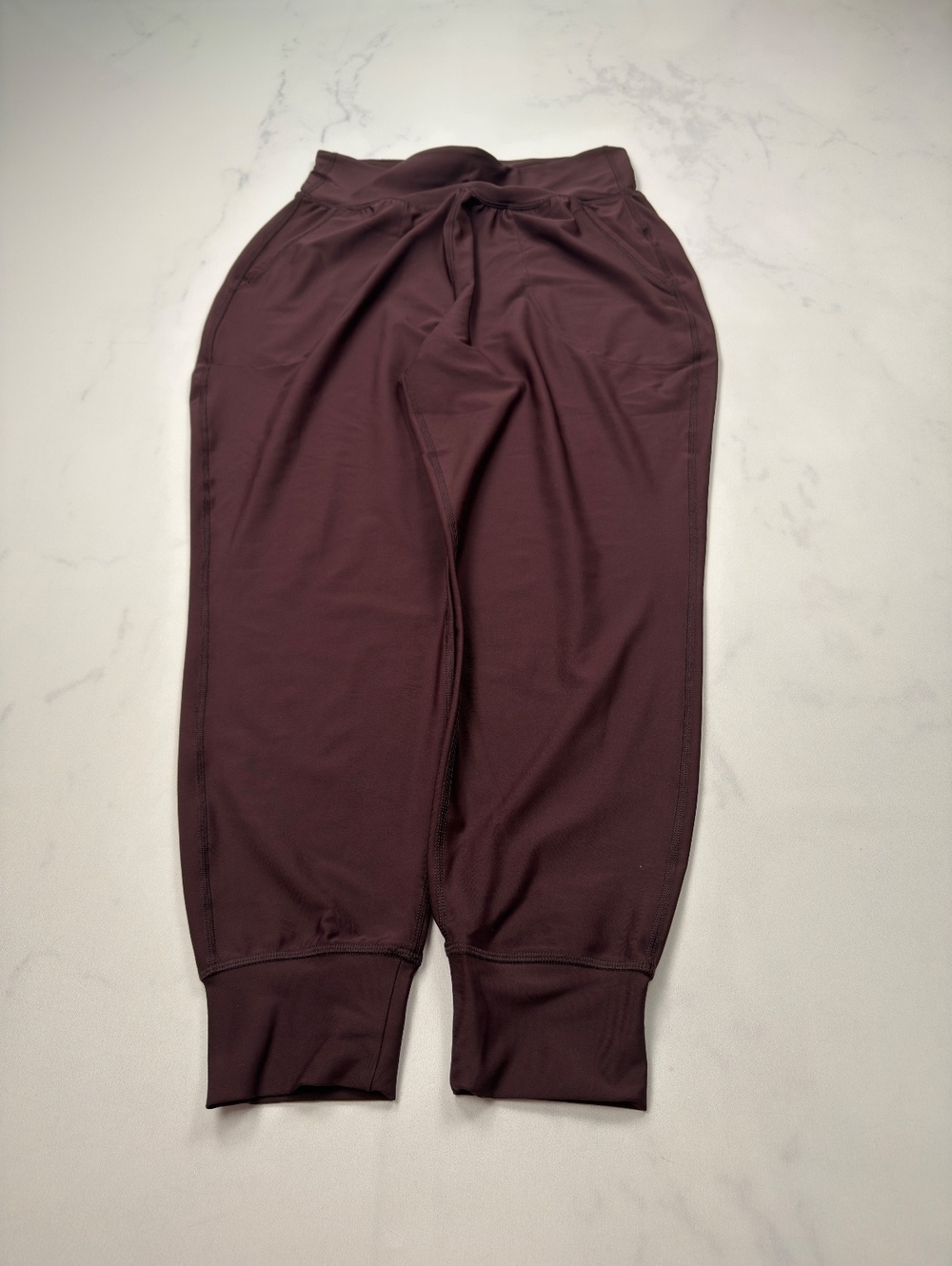 Old Navy Active Jogger Pants Burgundy 2010s Minimalist - Womens L